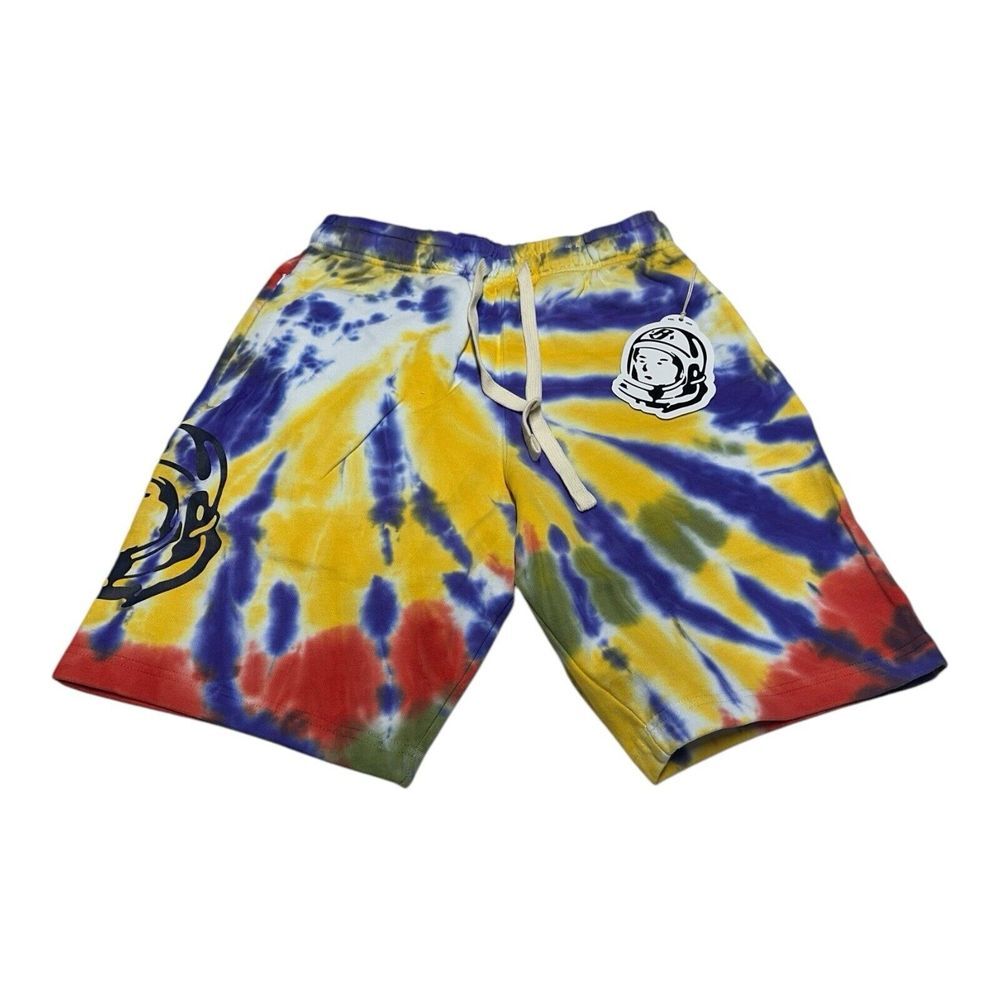 Billionaire Boys Club BB Illuminate Short Mens S White Colorful Tie Dye Wash NWT
